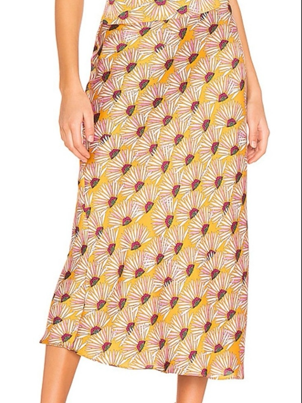 Free People Sz 6 Normani Bias Skirt